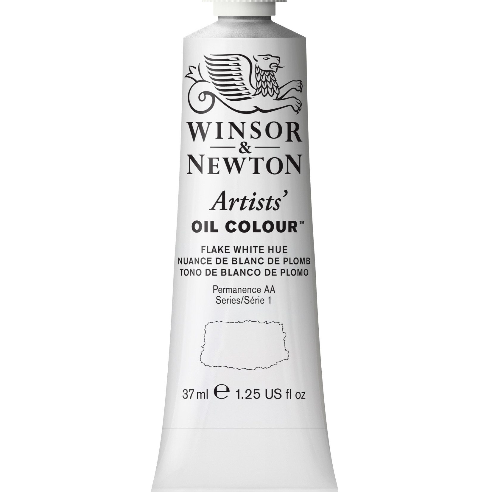 WINSOR NEWTON WINSOR & NEWTON ARTISTS' OIL 37ML FLAKE WHITE NO. 1