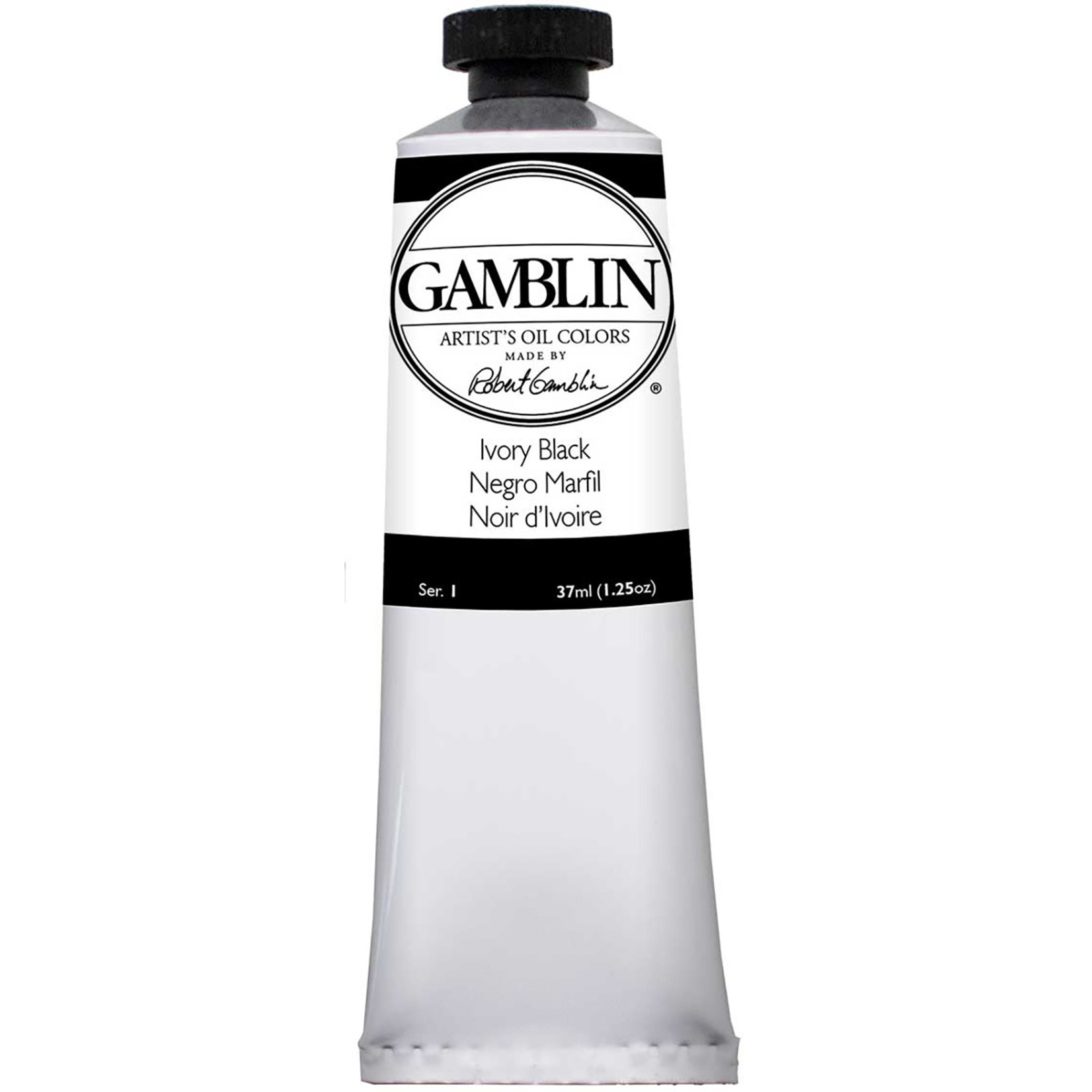 GAMBLIN GAMBLIN OIL 37ML IVORY BLACK