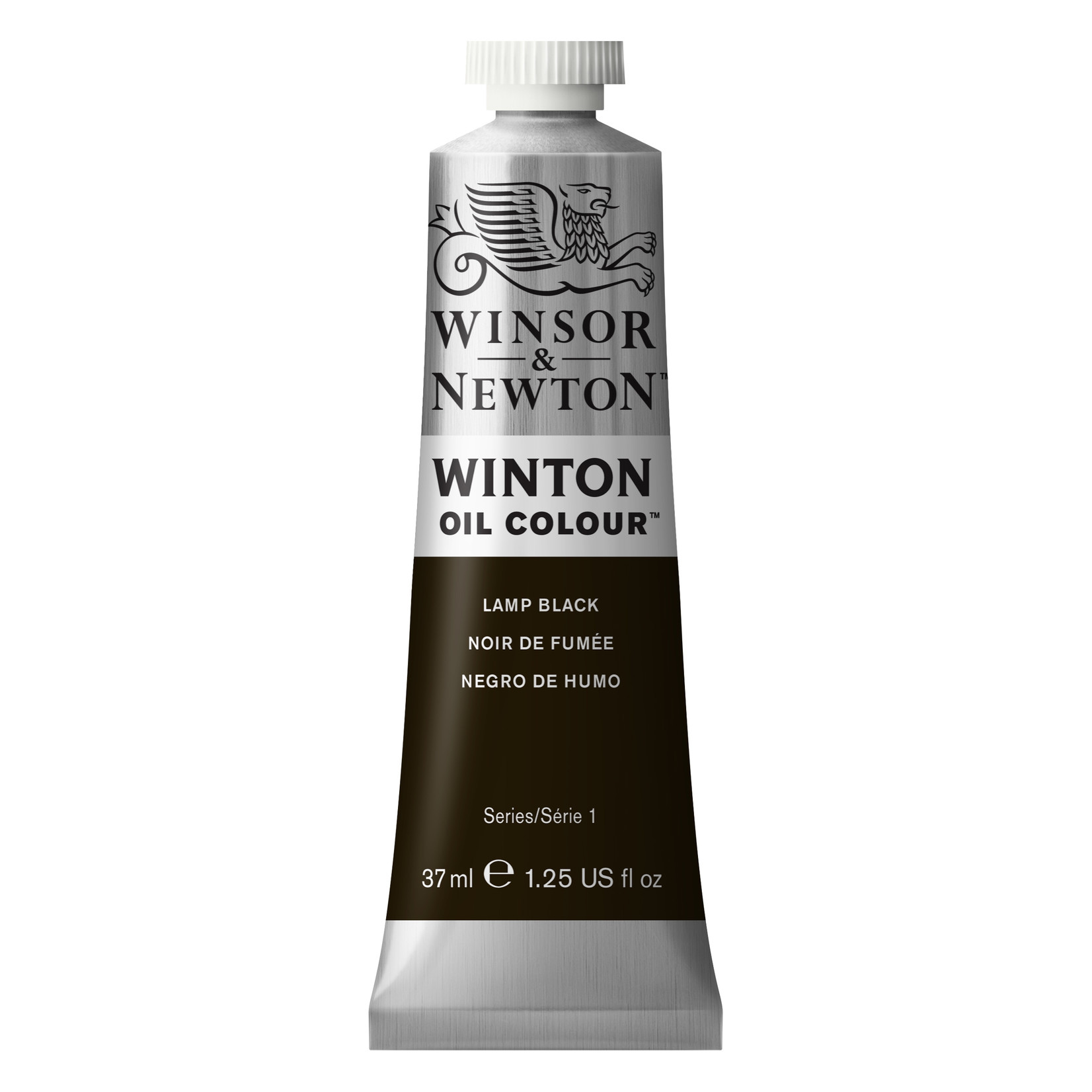 WINSOR NEWTON WINSOR & NEWTON WINTON OIL 37ML LAMP BLACK