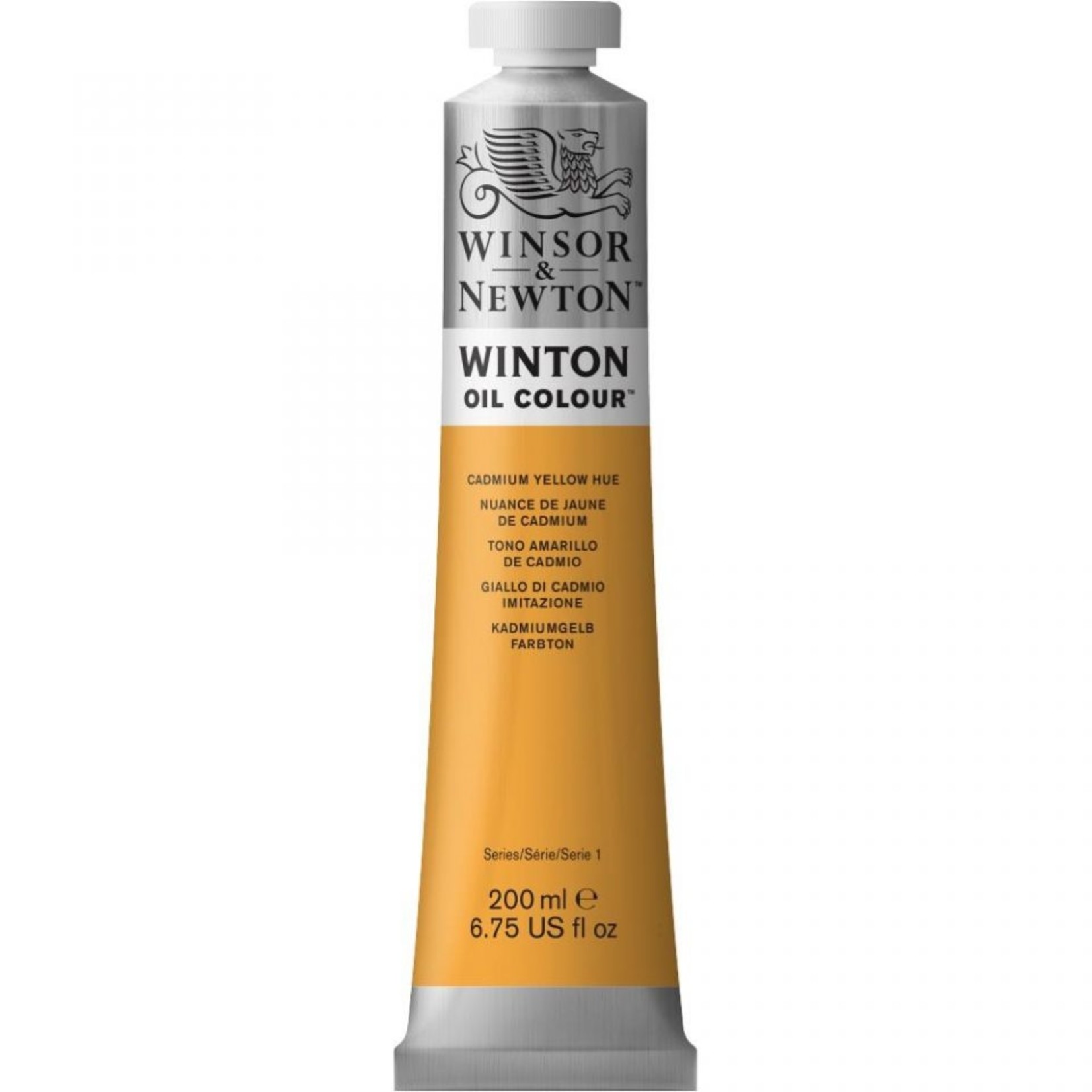 WINSOR & NEWTON WINTON OIL 200ML CADMIUM YELLOW HUE