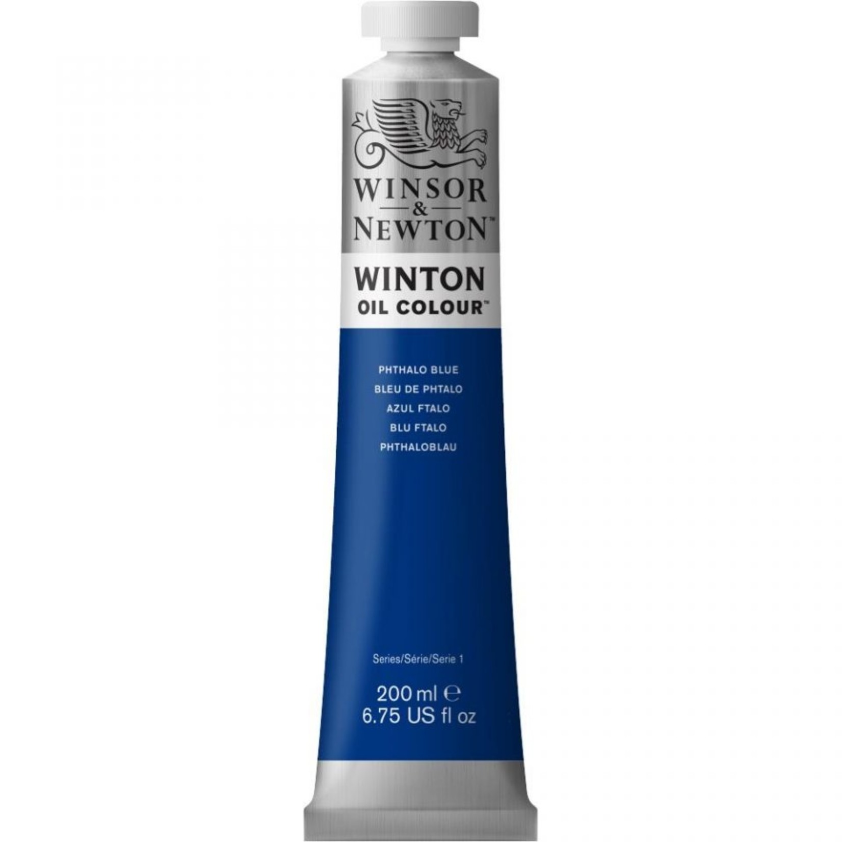WINSOR & NEWTON WINTON OIL 200ML PHTHALO BLUE