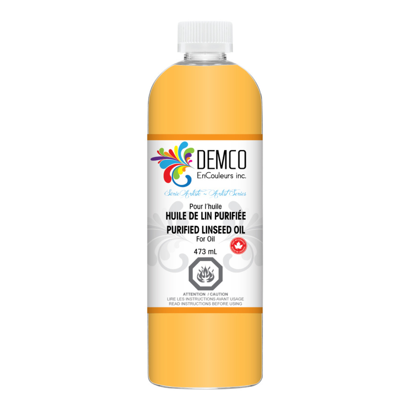 DEMCO PURIFIED LINSEED OIL 473ML/16OZ
