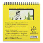 BEE PAPER BEE PAPER CO-MO HEAVYWEIGHT SKETCH BOOK 6X6