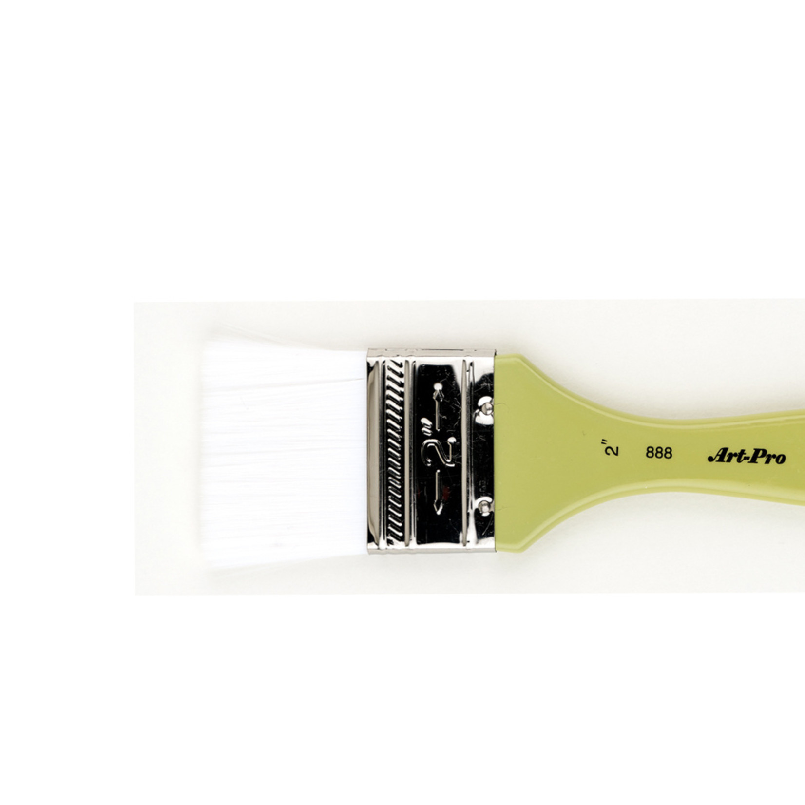 DEMCO ART PRO BRUSH SERIES 888 WHITE TAKLON 2"