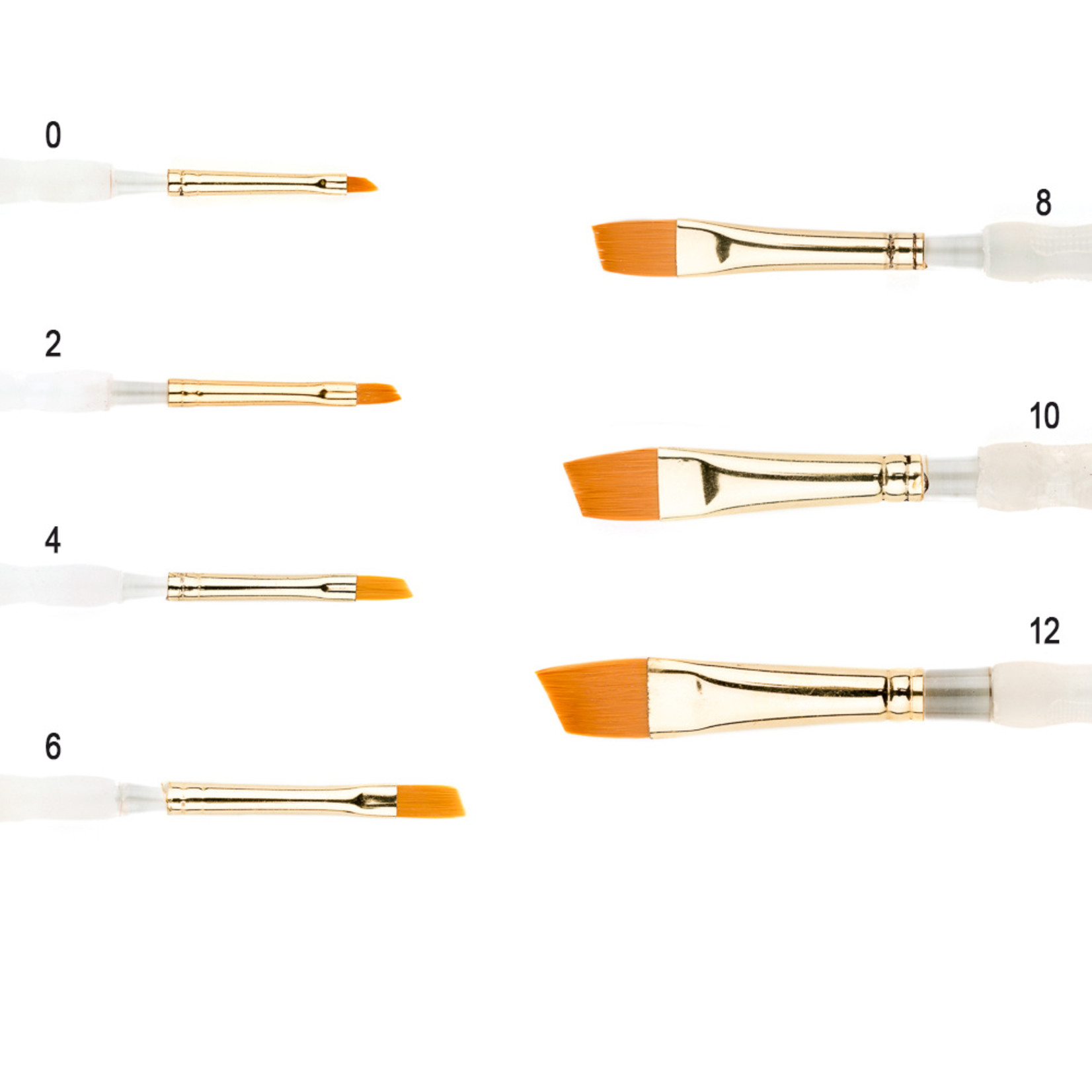 DEMCO ART PRO BRUSH SERIES 2005 SYNTHETIC ANGLE 0