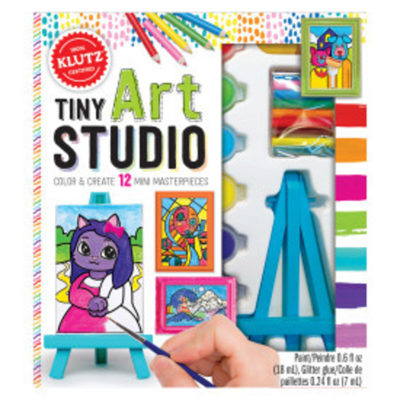 KLUTZ TINY ART STUDIO KIT