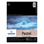 CANSON MI-TEINTES PASTEL PAD 9x12 BLACK