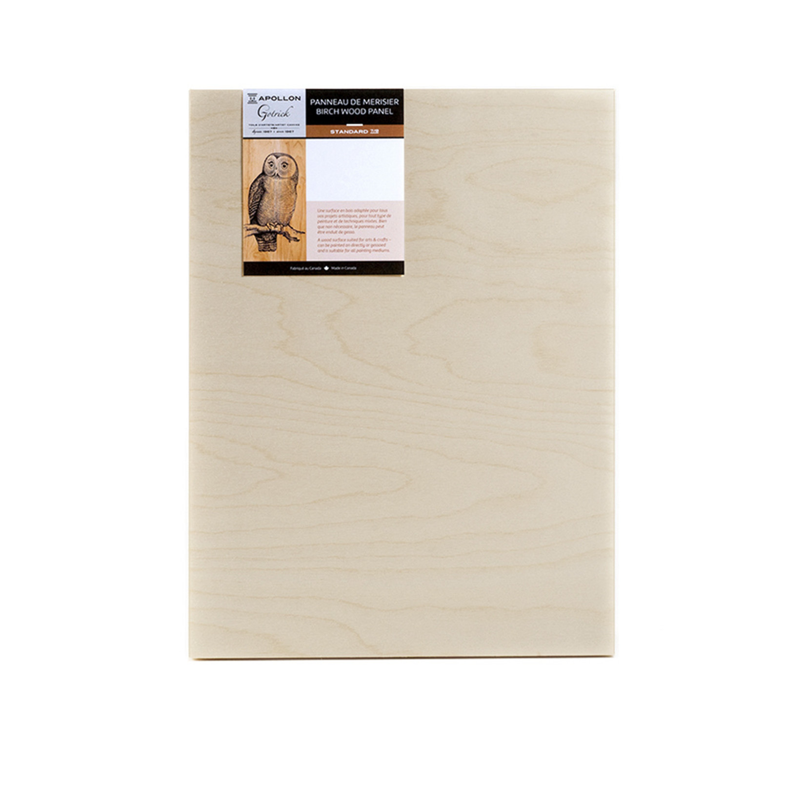 GOTRICK APOLLON GOTRICK WOOD PANEL 3/4" CRADLED 30X36*