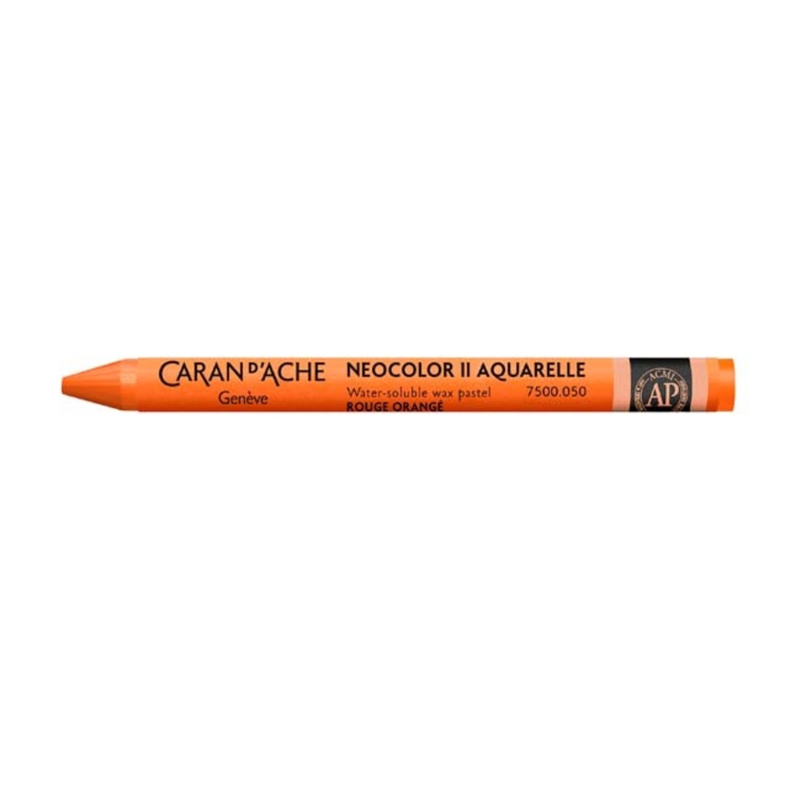 CARAN D'ACHE NEOCOLOR II CRAYON 050 FLAME RED