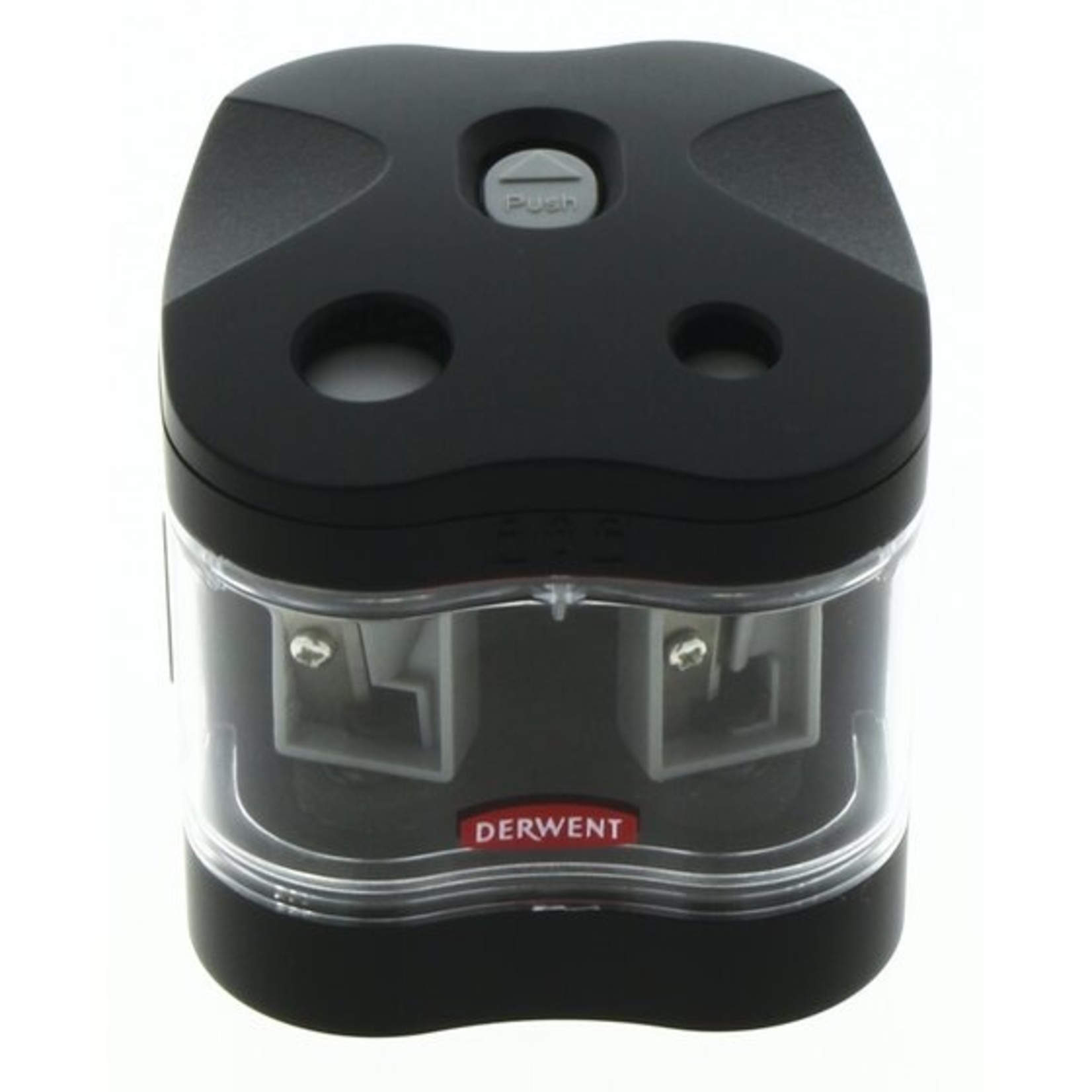 DERWENT BATTERY OPERATED TWIN HOLE PENCIL SHARPENER