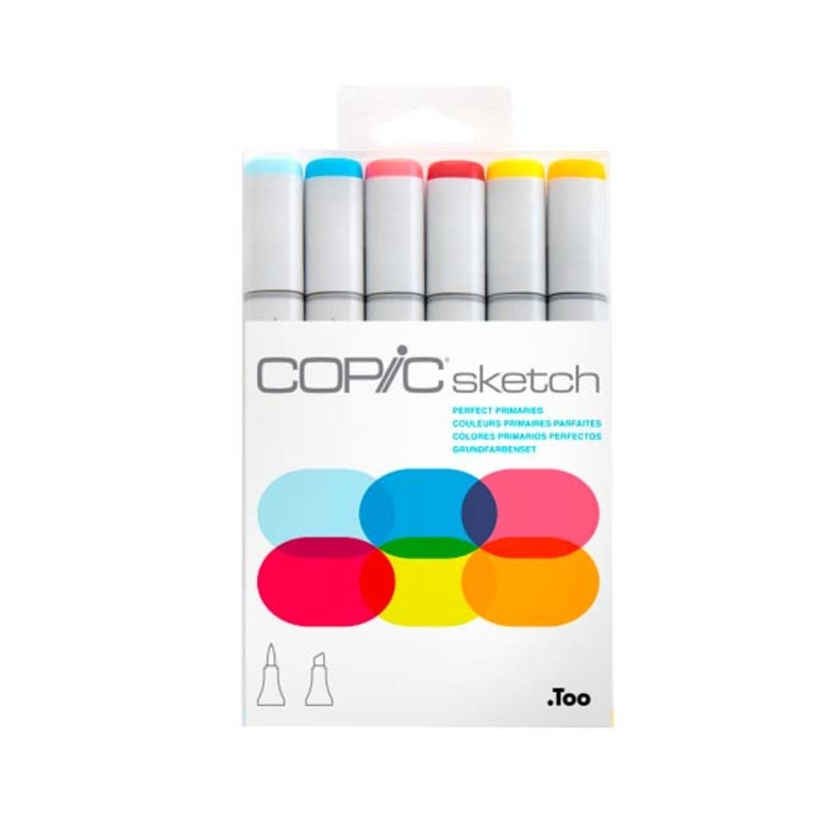 COPIC COPIC SKETCH SET/6 PERFECT PRIMARIES