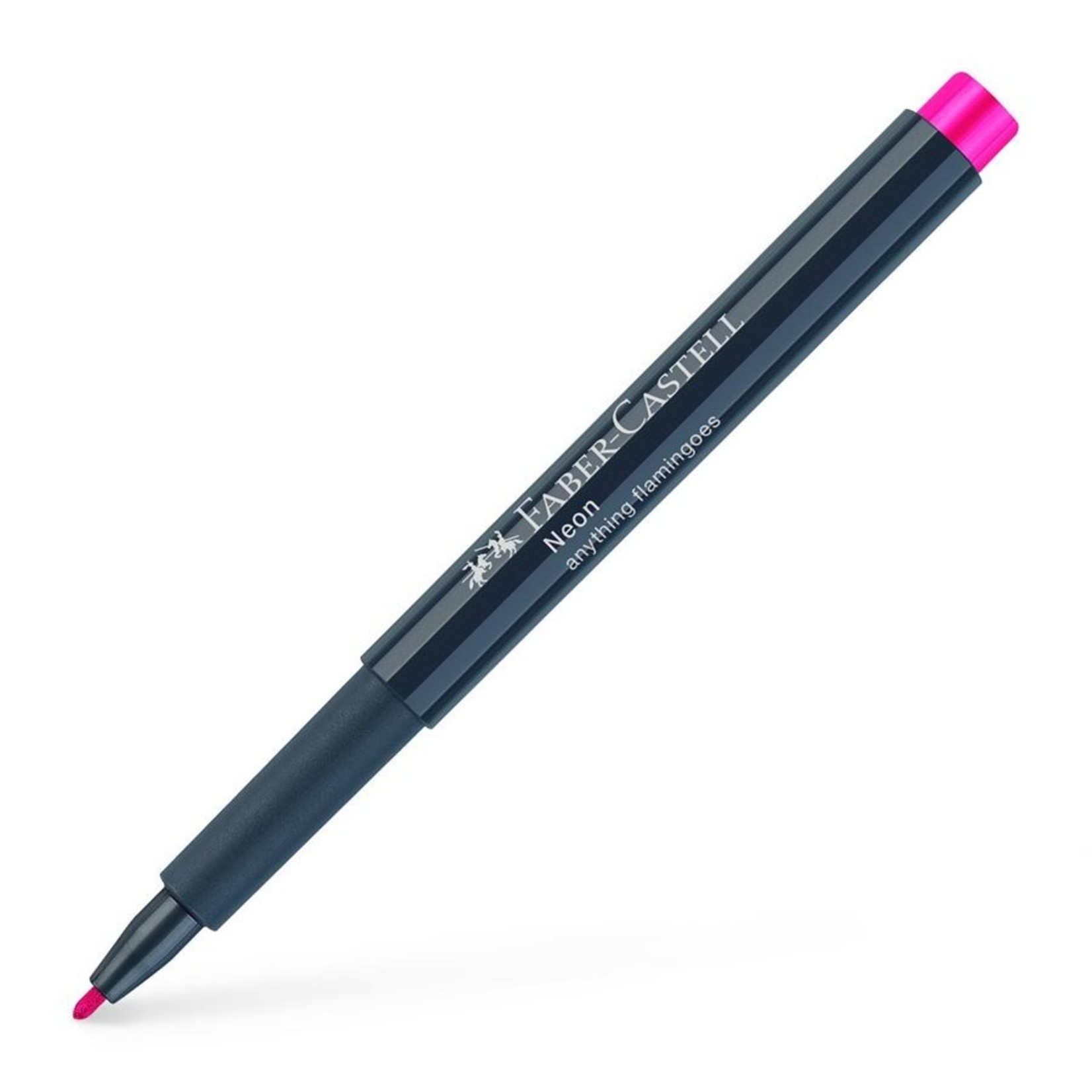 FABER CASTELL NEON MARKER 1.5MM  ANYTHING FLAMINGOES