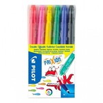 PILOT FRIXION COLORS ERASABLE INK PEN 2.5MM SET/6