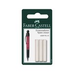 FABER CASTELL GRIP PLUS ERASER REFILL 3/PK