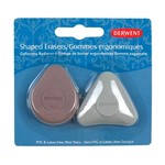 DERWENT SHAPED ERASERS 2/PK