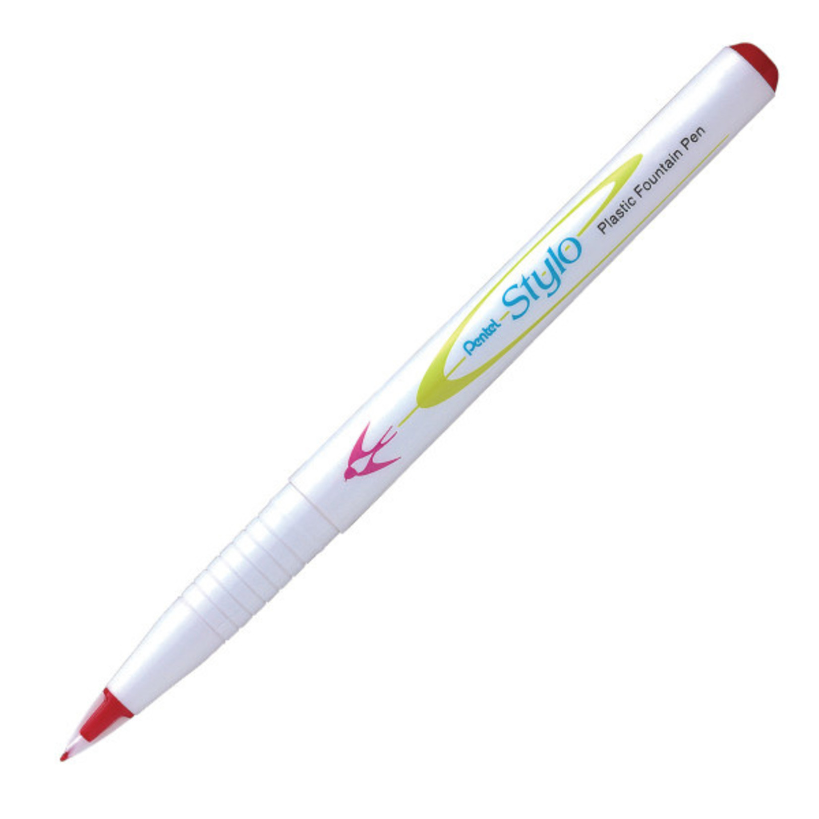 PENTEL STYLO PLASTIC FOUNTAIN PEN RED