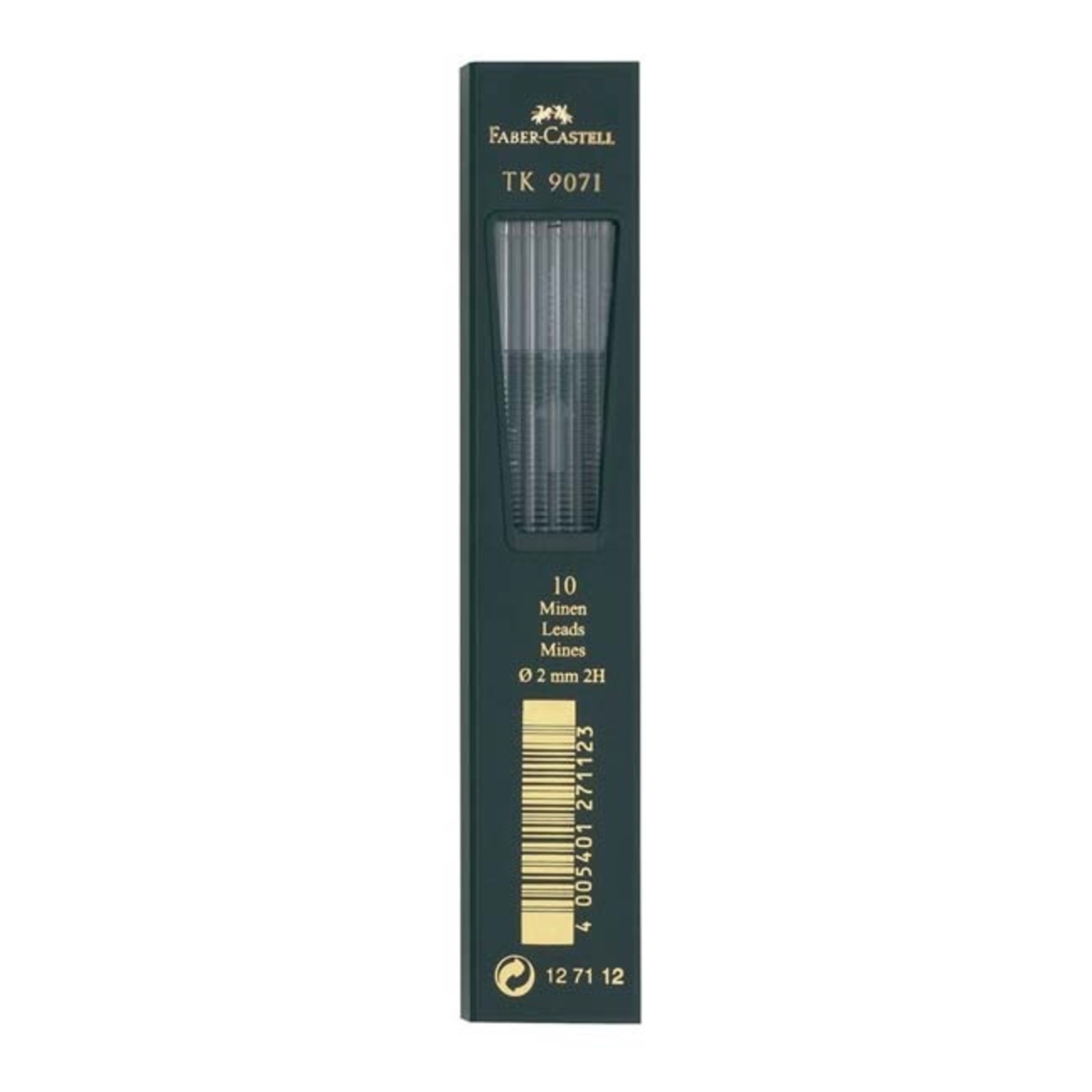 FABER CASTELL FABER CASTELL TK 9071 LEADS 2MM 2H 10/PK