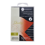 MANUSCRIPT MANUSCRIPT CALLIGRAPHY CARTRIDGES 30/PK BLACK