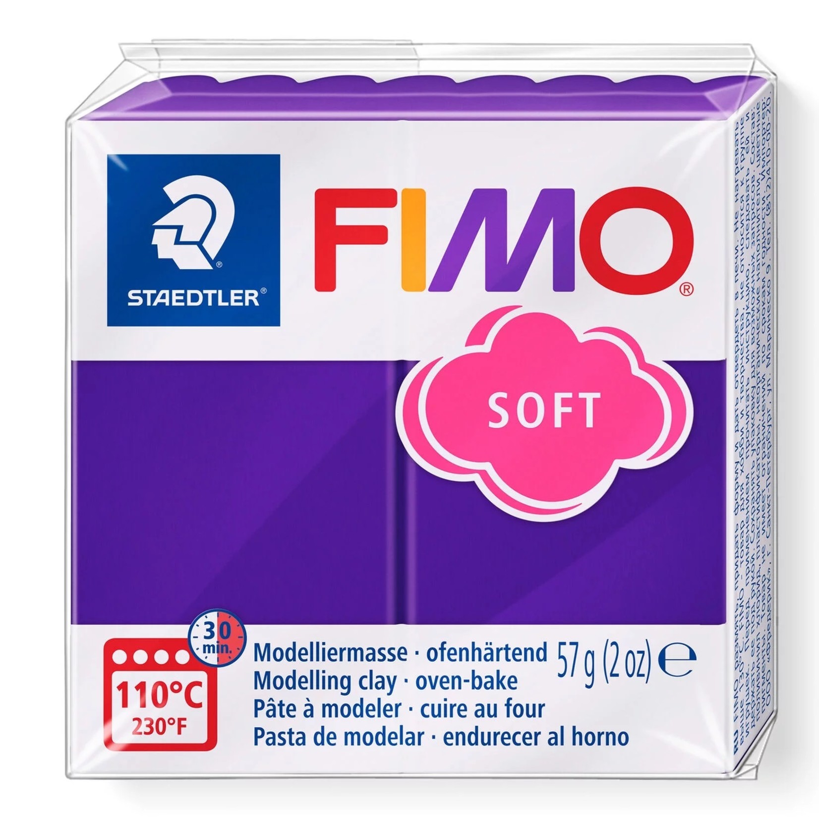 STAEDTLER FIMO SOFT 63 PLUM