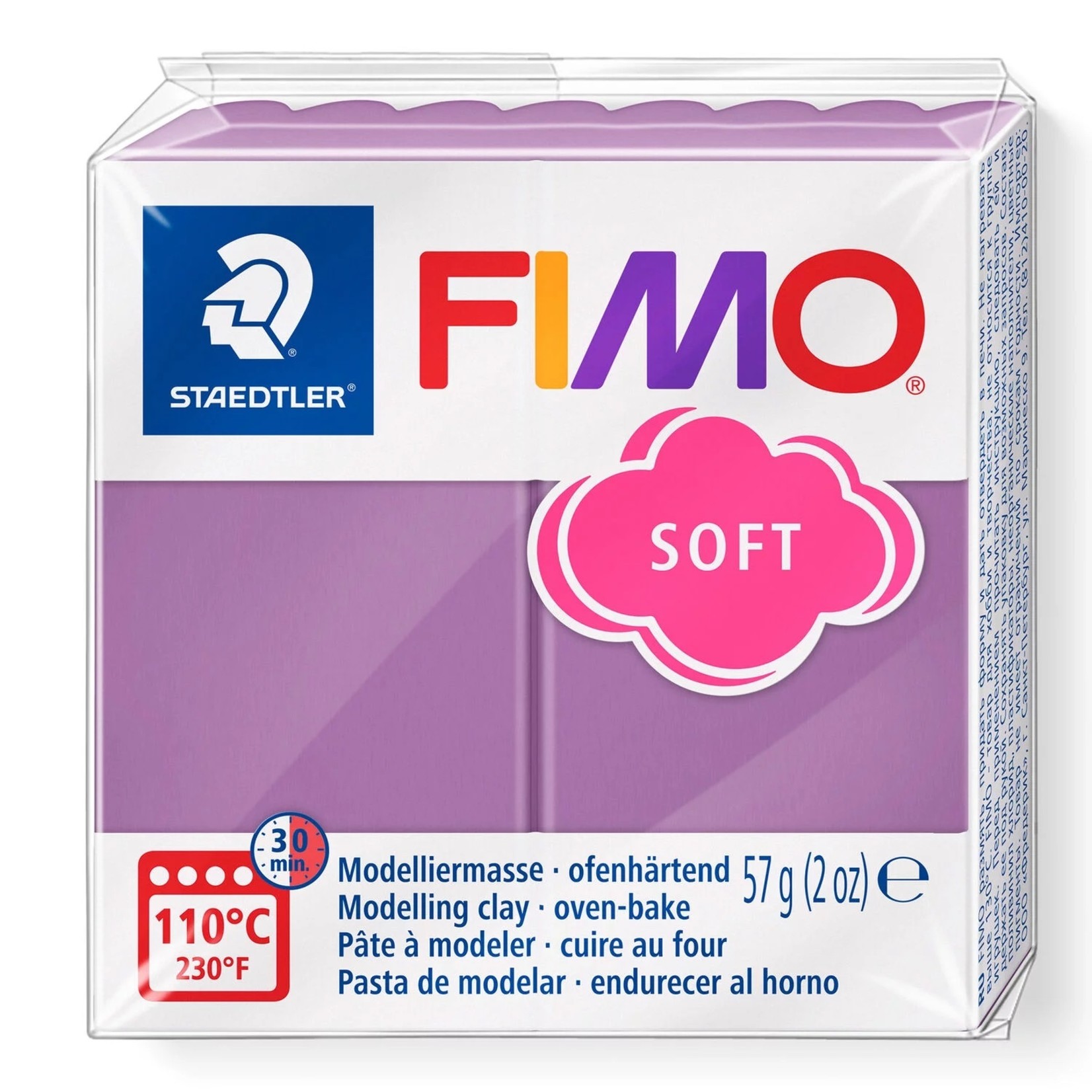 STAEDTLER FIMO SOFT T60 BLUEBERRY SHAKE