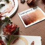 STONEGROUND STONEGROUND WATERCOLOUR HALF PAN TRANSPARENT RED