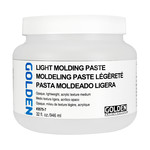 GOLDEN GOLDEN ACRYLIC MEDIUM MOLDING PASTE LIGHT 32OZ