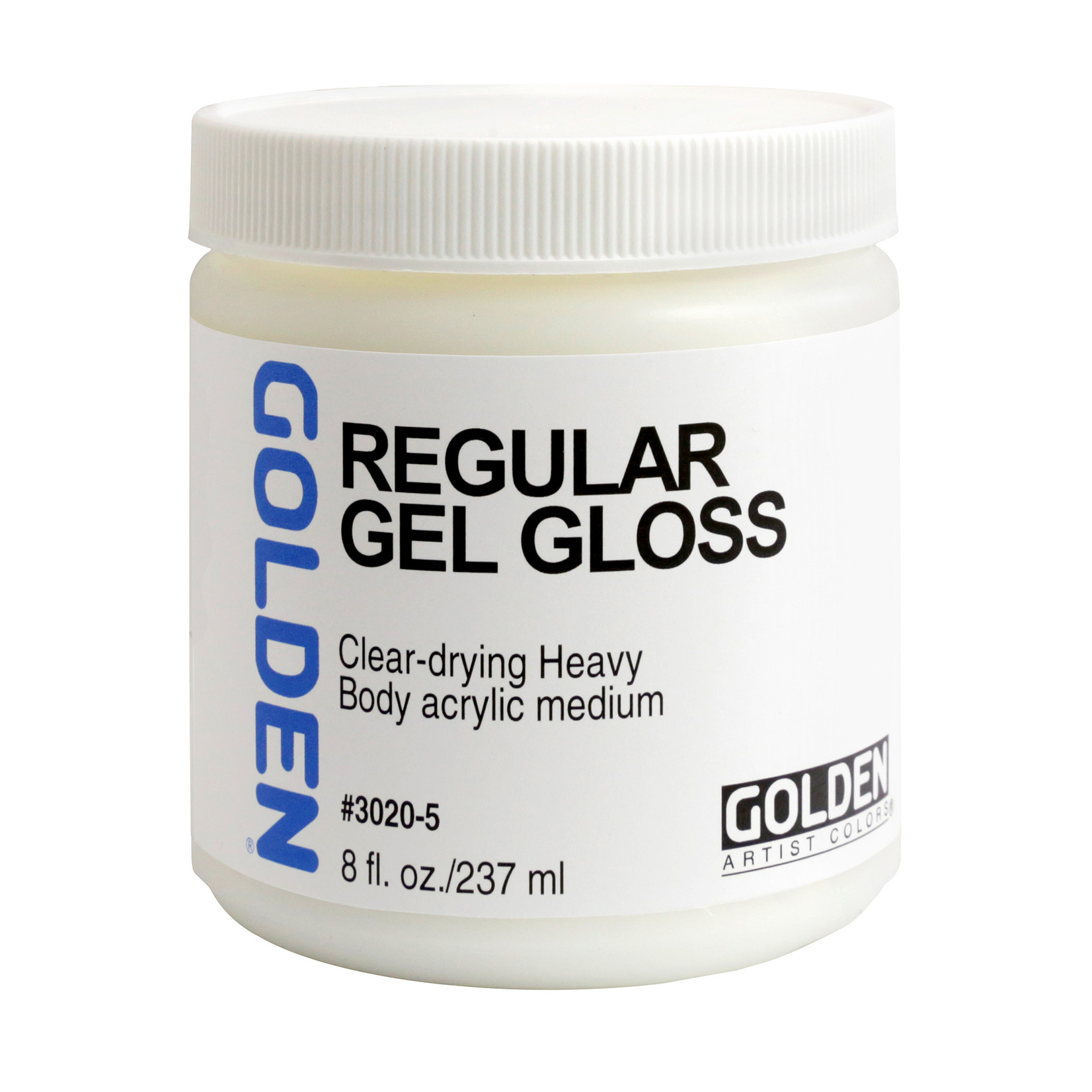 GOLDEN GOLDEN ACRYLIC MEDIUM REGULAR GEL GLOSS 8OZ