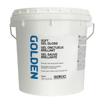 GOLDEN GOLDEN ACRYLIC MEDIUM SOFT GEL GLOSS 128OZ