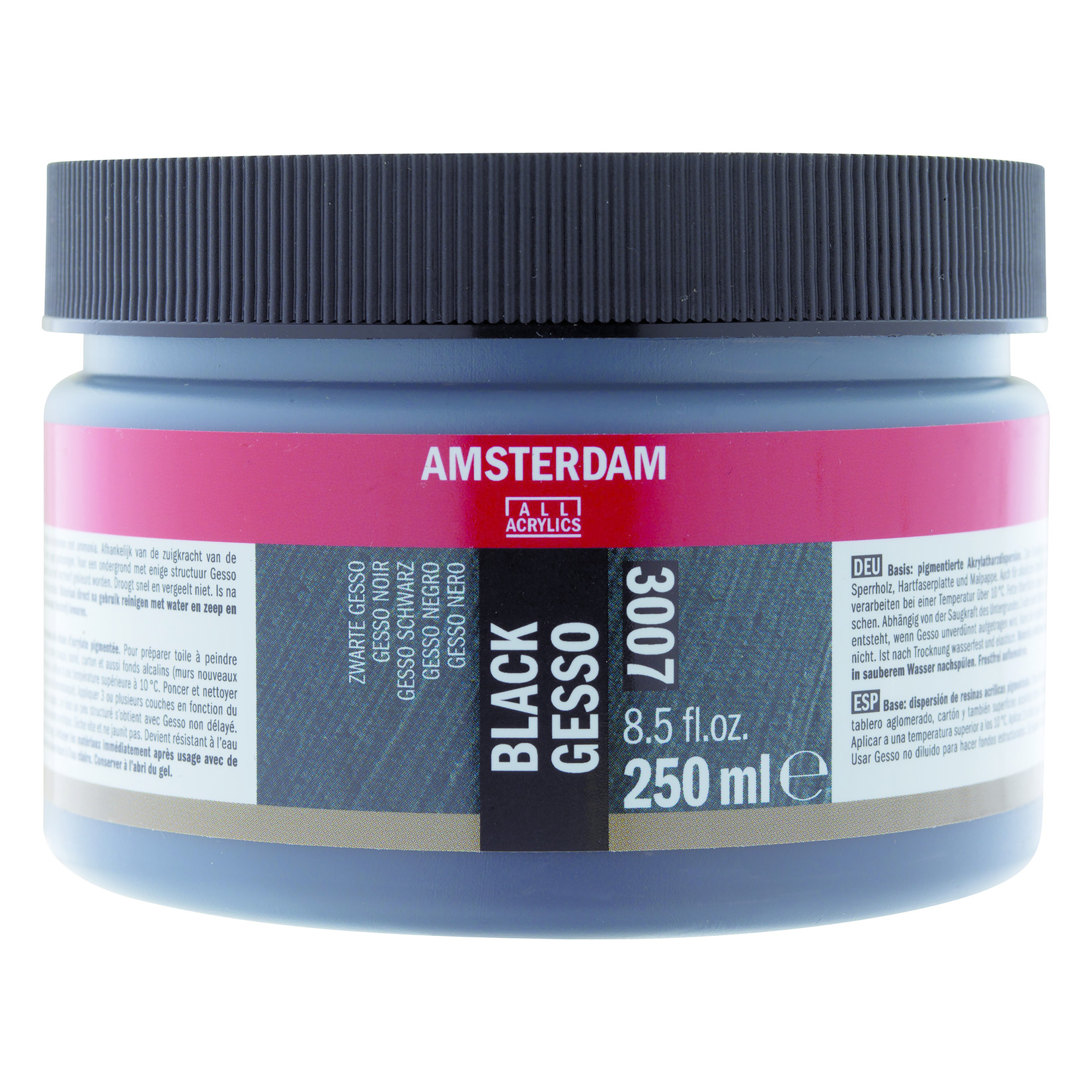 AMSTERDAM AMSTERDAM BLACK GESSO 250ML