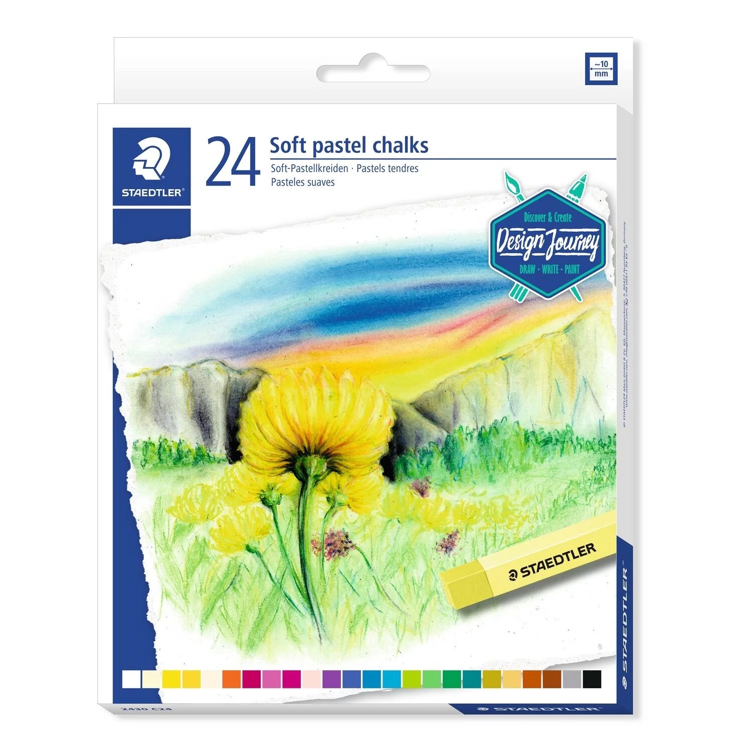 BULK STAEDTLER CHALK PASTEL SET 24 The Gilded Rabbit bulk-staedtler-chalk-pastel-set-24-the-gilded-rabbit