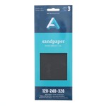 ART ALTERNATIVES SANDPAPER MULTIPACK 3/PK