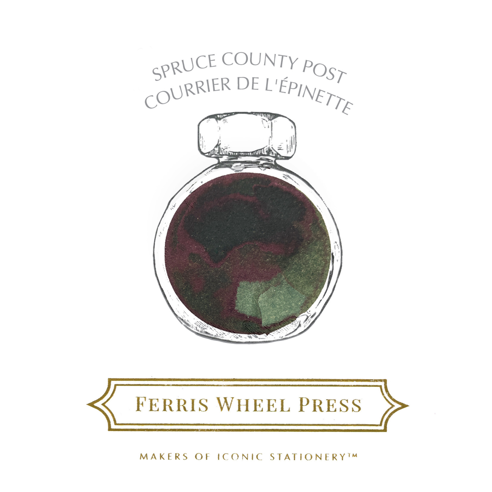 FERRIS WHEEL PRESS INK 38ML SPRUCE COUNTY POST