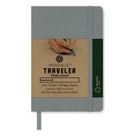 PENTALIC PENTALIC TRAVELER POCKET JOURNAL DOT GRID 4X6 GRAY