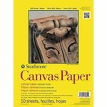 BULK - STRATHMORE CANVAS PAPER PAD 12X16 10/SH