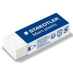 BULK - STAEDTLER WHITE VINYL ERASER LARGE 20/PK