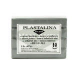 VAN AKEN PLASTALINA 1LB SILVER GRAY