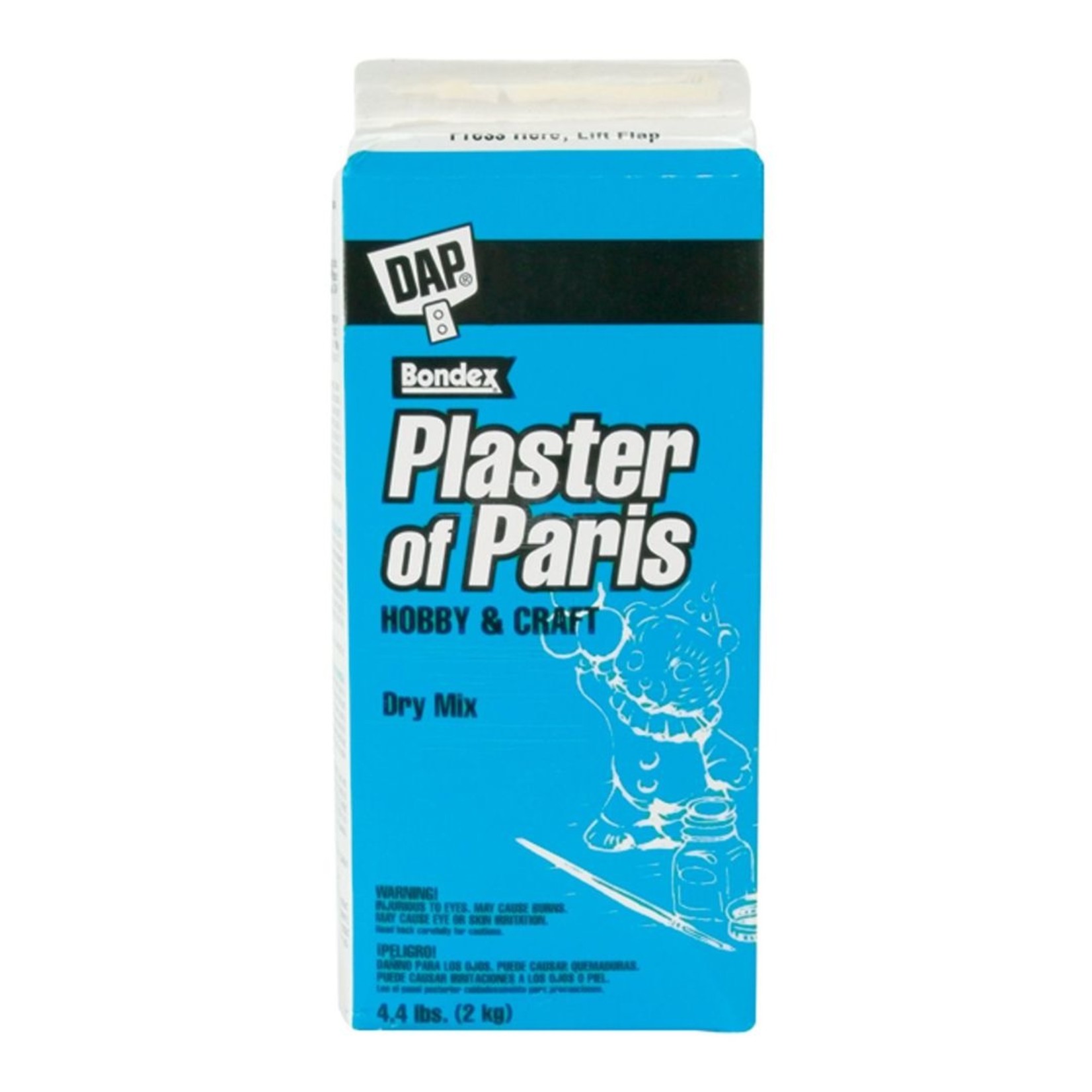 PLASTER OF PARIS CARTON 4.4LB