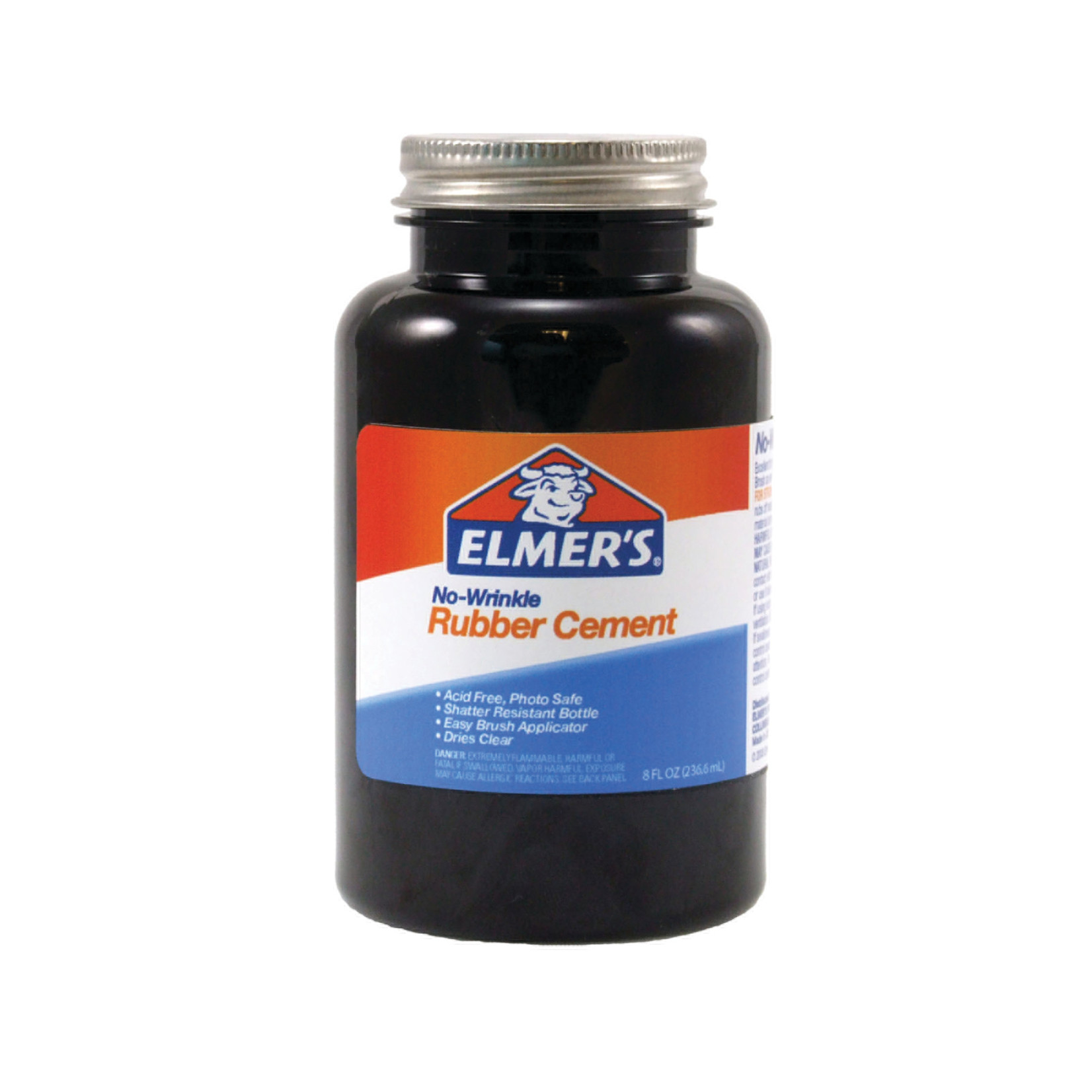 ELMERS ELMERS NO WRINKLE RUBBER CEMENT 4OZ WITH BRUSH