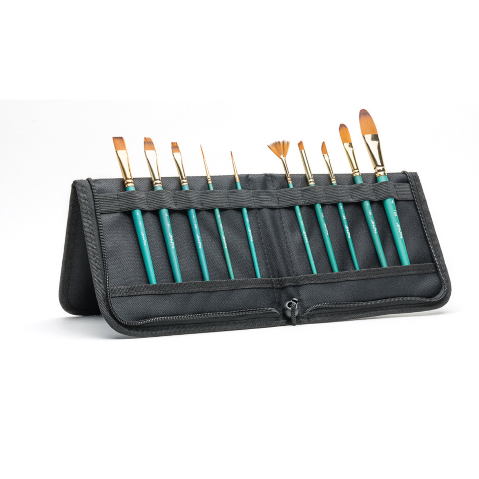 DEMCO BRUSH CASE AND EASEL FOR SHORT HANDLE