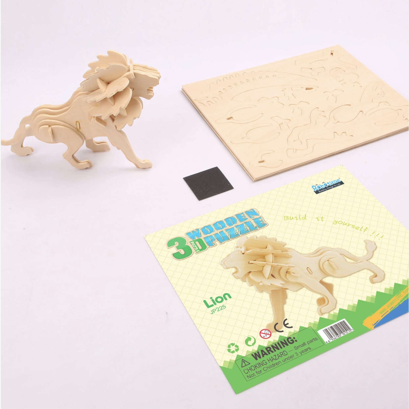 HANDS CRAFT DIY 3D WOODEN PUZZLE T-REX