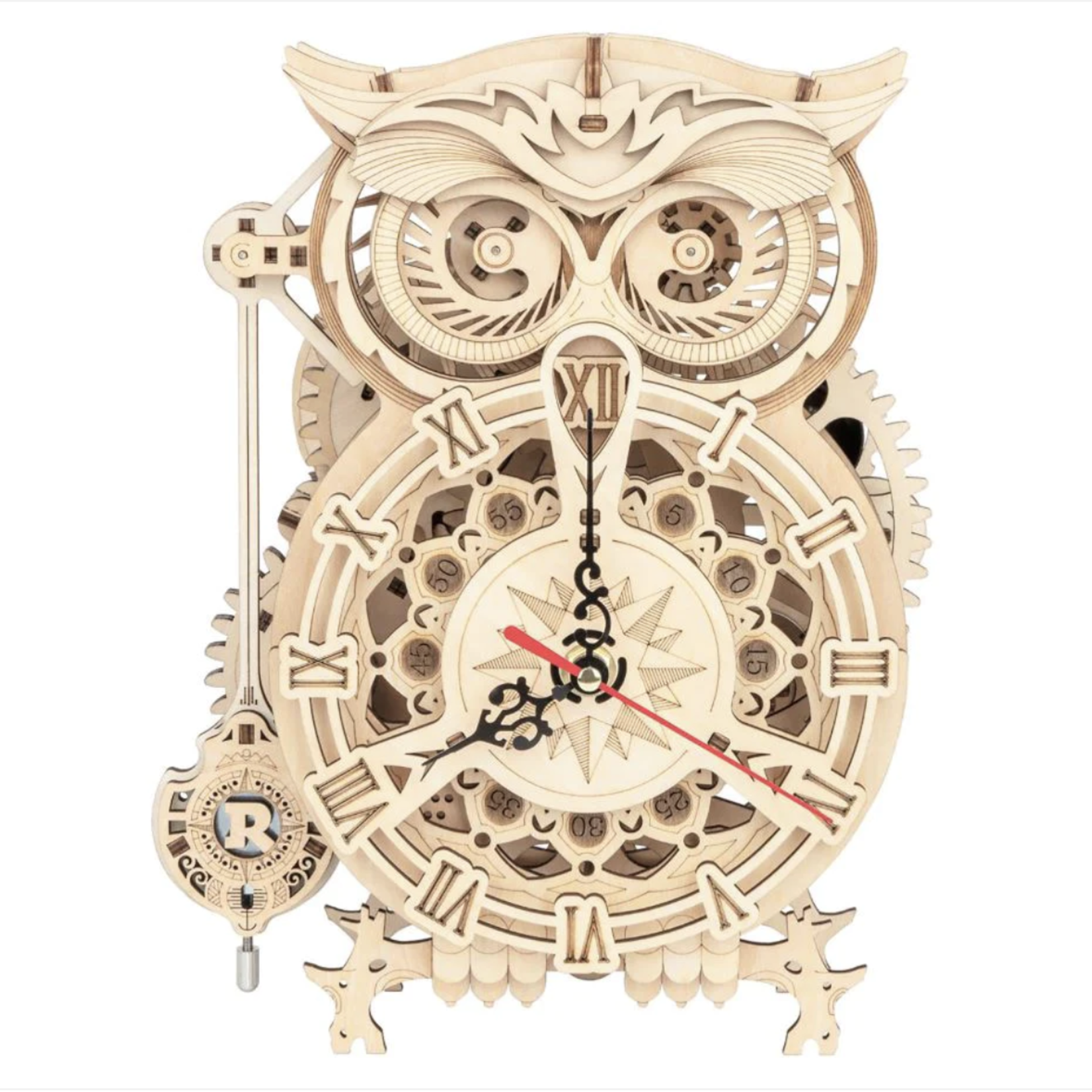 Wooden Rabbit Clock Puzzles