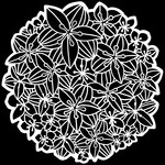 THE CRAFTERS WORKSHOP STENCIL 6X6 TCW932S MINI PERUVIAN LILY