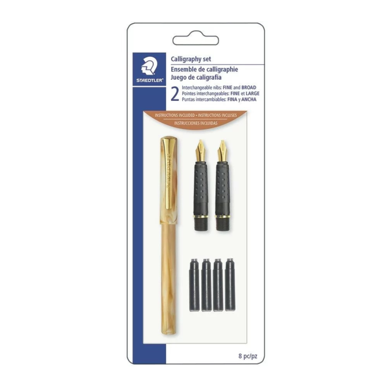 STAEDTLER CALLIGRAPHY SET SMALL 8/PC