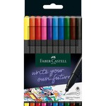 FABER CASTELL GRIP FINEPEN FINELINER SET/10