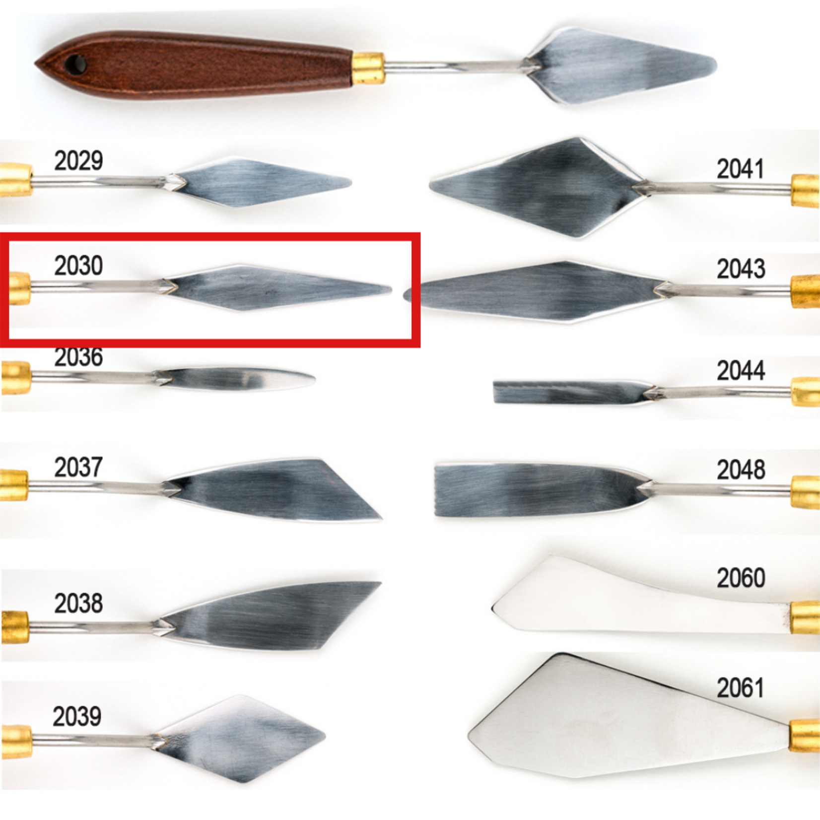 DEMCO ART PRO PALETTE KNIFE 2030
