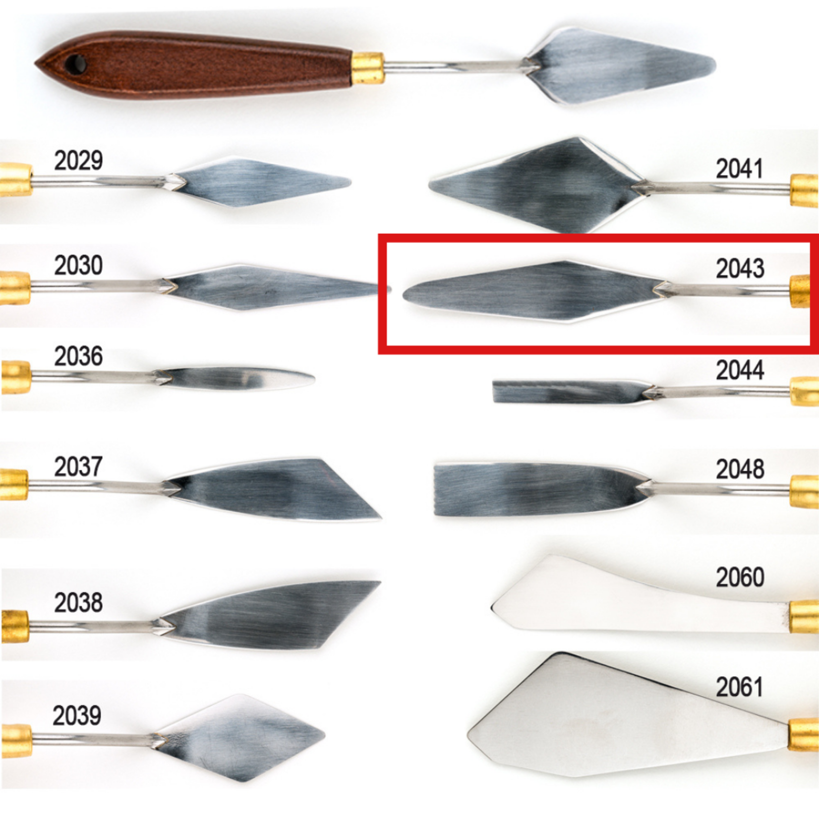 DEMCO DEMCO ART PRO PALETTE KNIFE 2043