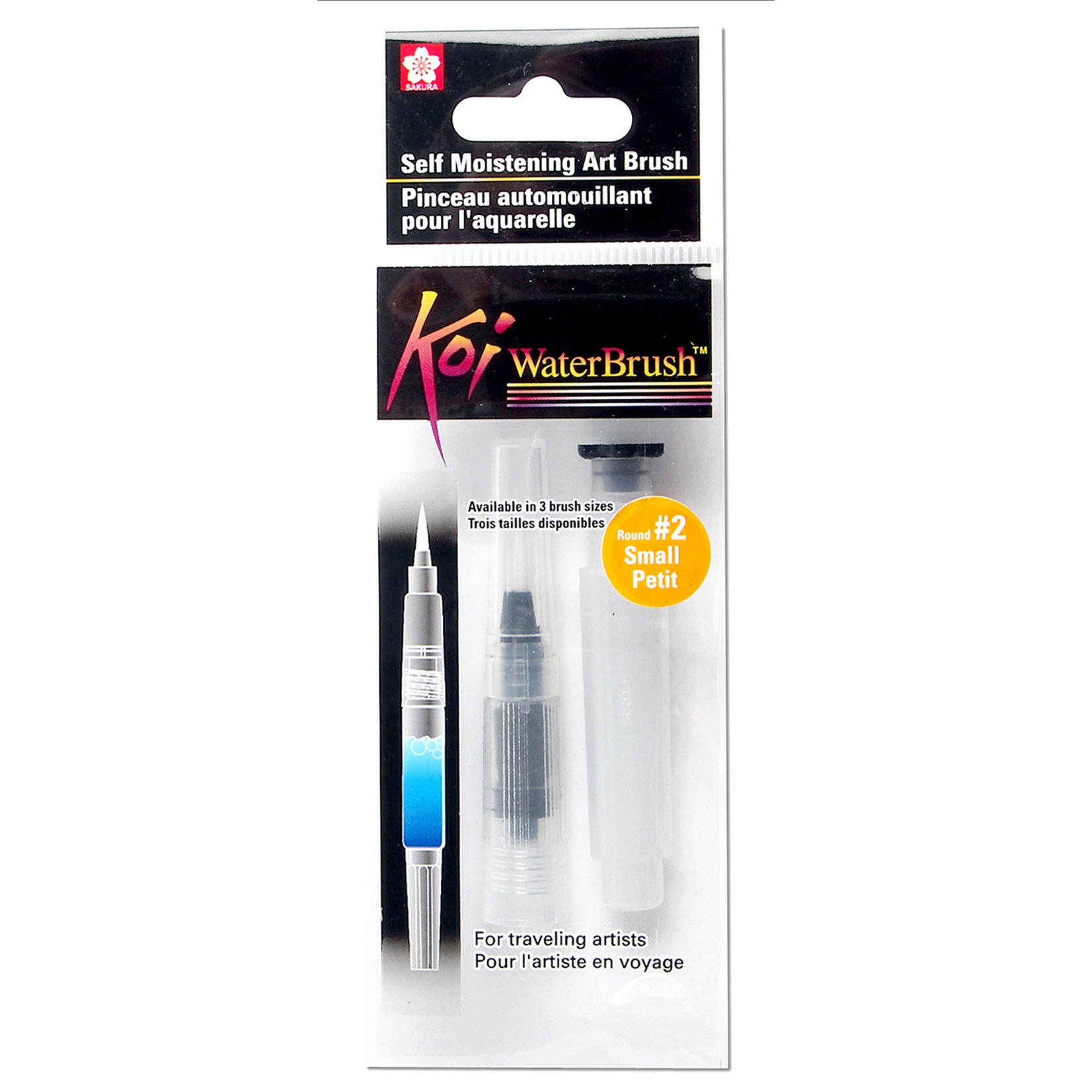 SAKURA KOI WATER BRUSH 9ML #2 SMALL TIP