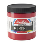 SPEEDBALL ACRYLIC SCREEN PRINTING INK MEDIUM RED