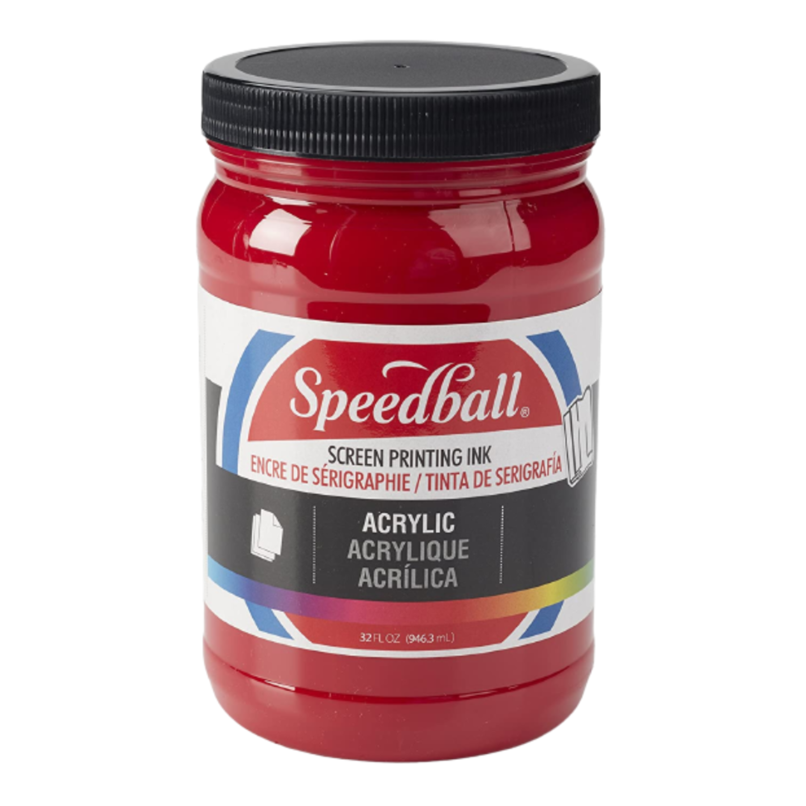SPEEDBALL ACRYLIC SCREEN PRINTING INK MEDIUM RED