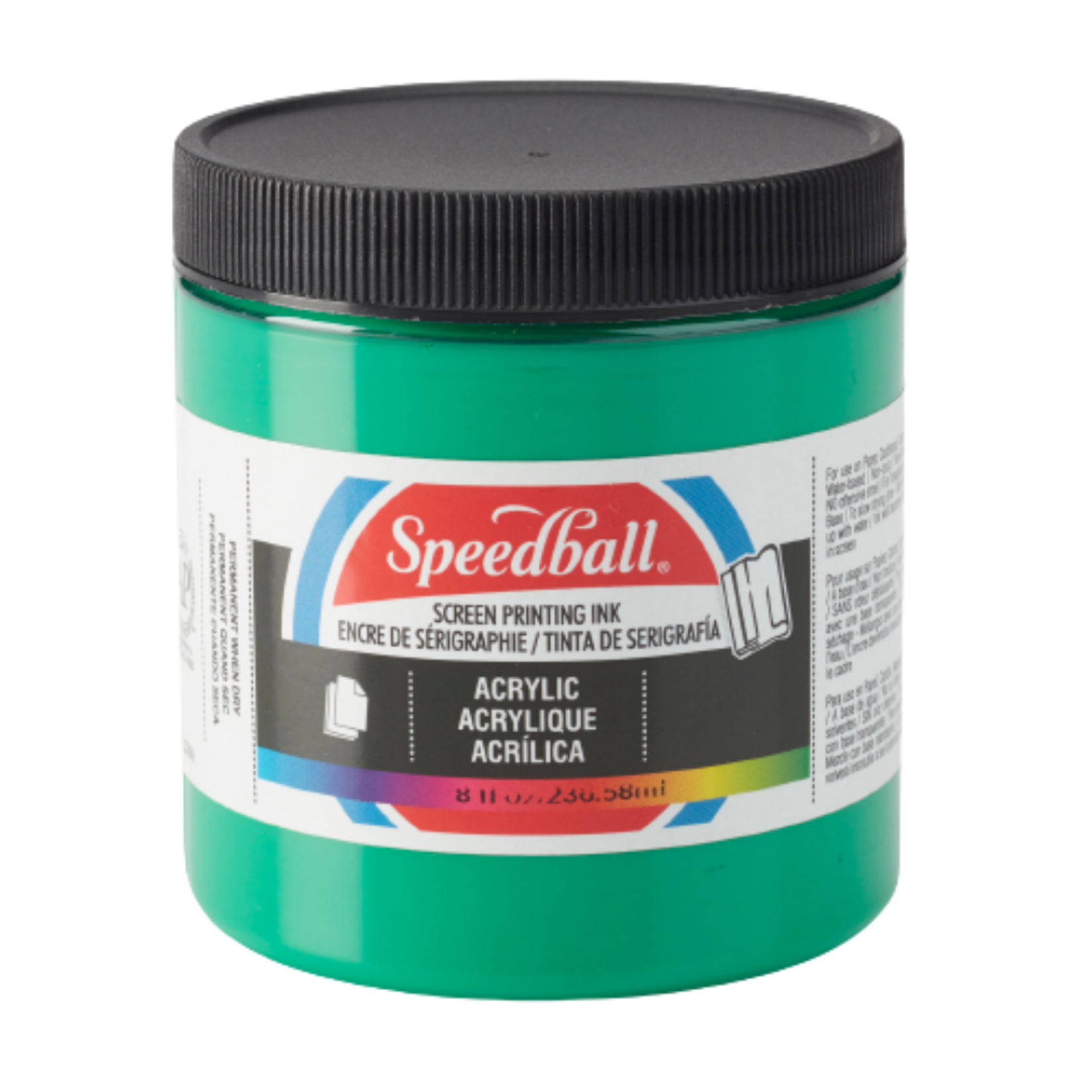 SPEEDBALL ACRYLIC SCREEN PRINTING INK EMERALD GREEN